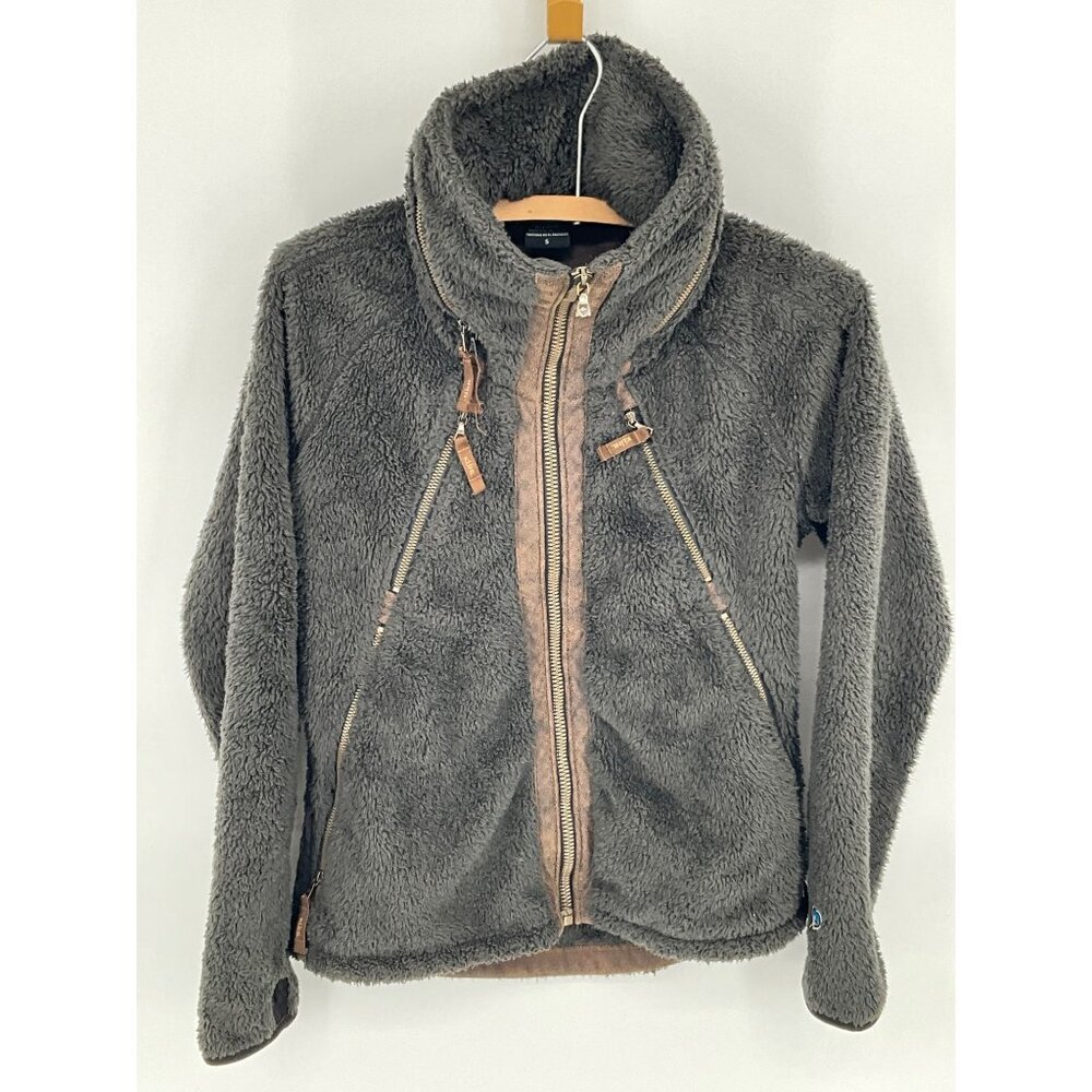 Kuhl Women's Dark Gray/Charcoal Jacket Full‎ Zip with zip up hood
